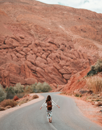 Valley of Roses scenic landscape