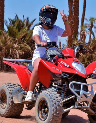 Quad Bike Desert Marrakech Palmeraie